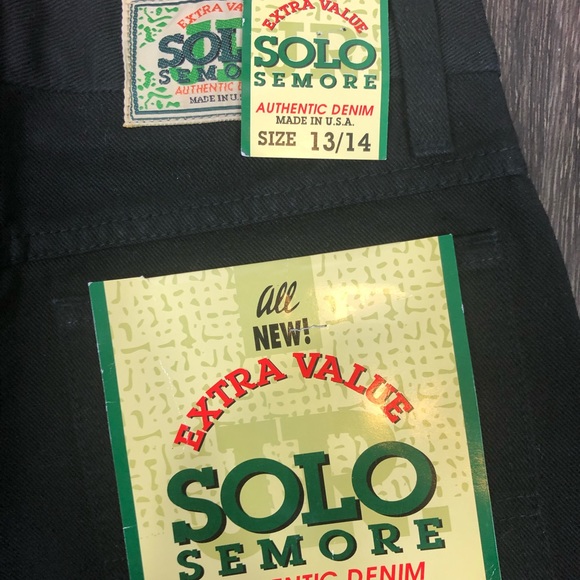 Vintage Solo Semore High Waisted Cropped Jeans - Picture 11 of 11